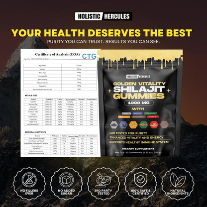 Hercules Shilajit Gummies (Exclusive)