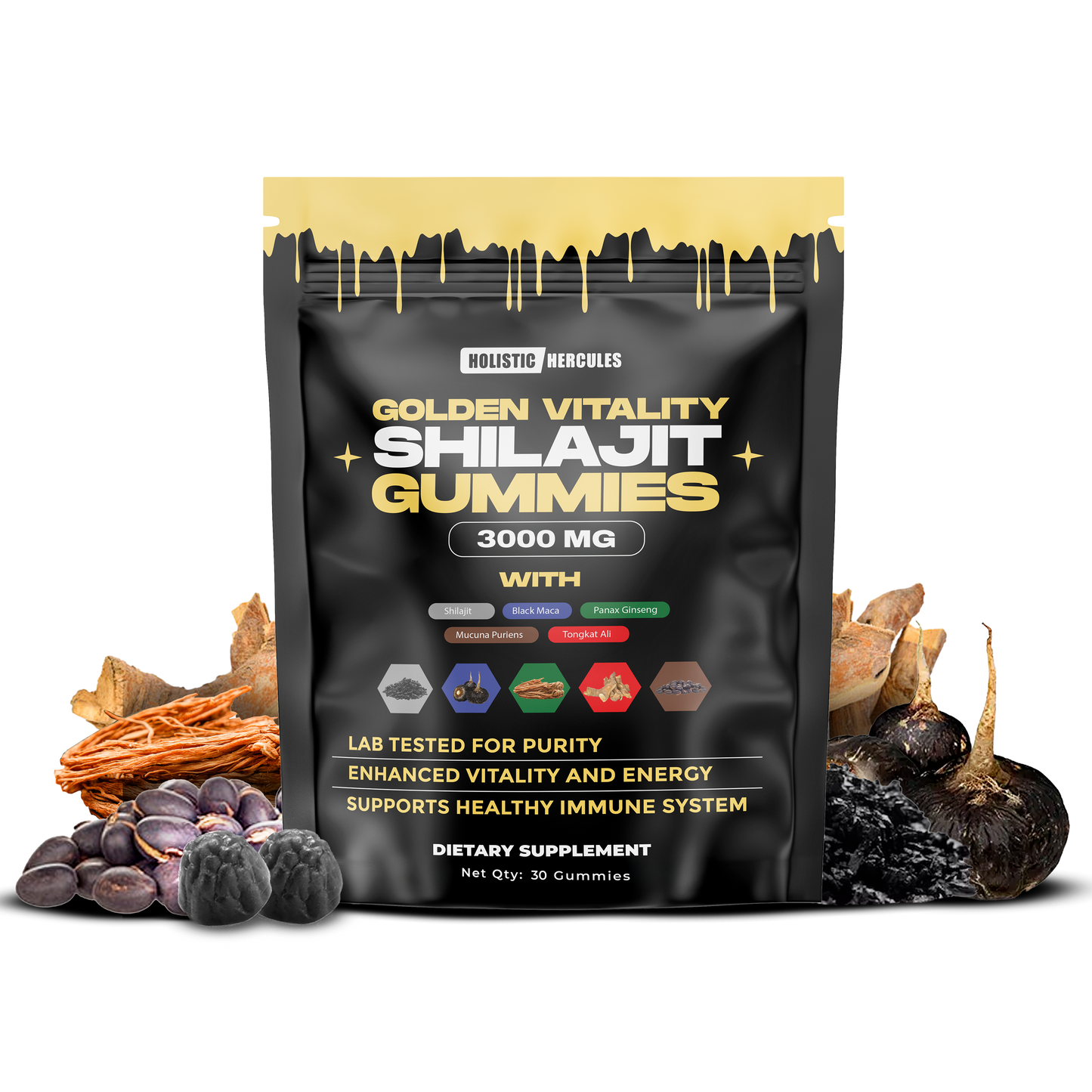 Hercules Shilajit Gummies 1