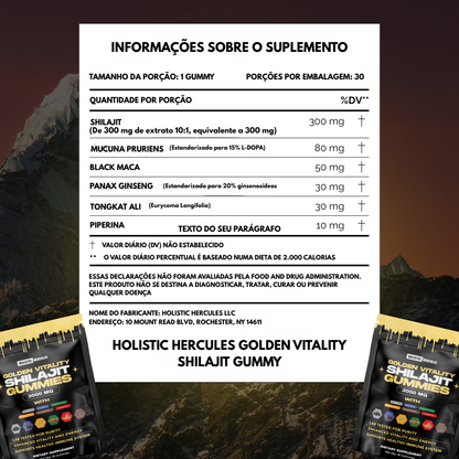 Hercules Shilajit Gummies