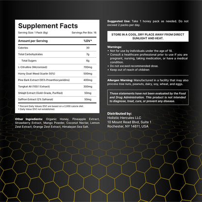 Hercules Stamina Honey Sticks™