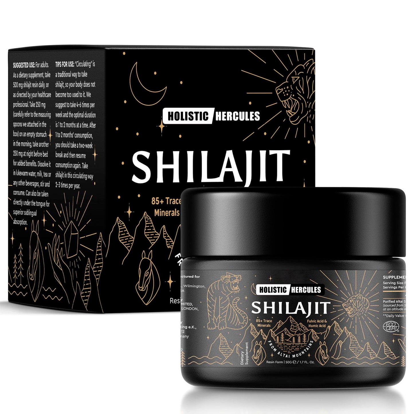 Hercules Pure Himalayan 500MG Shilajit Resin™