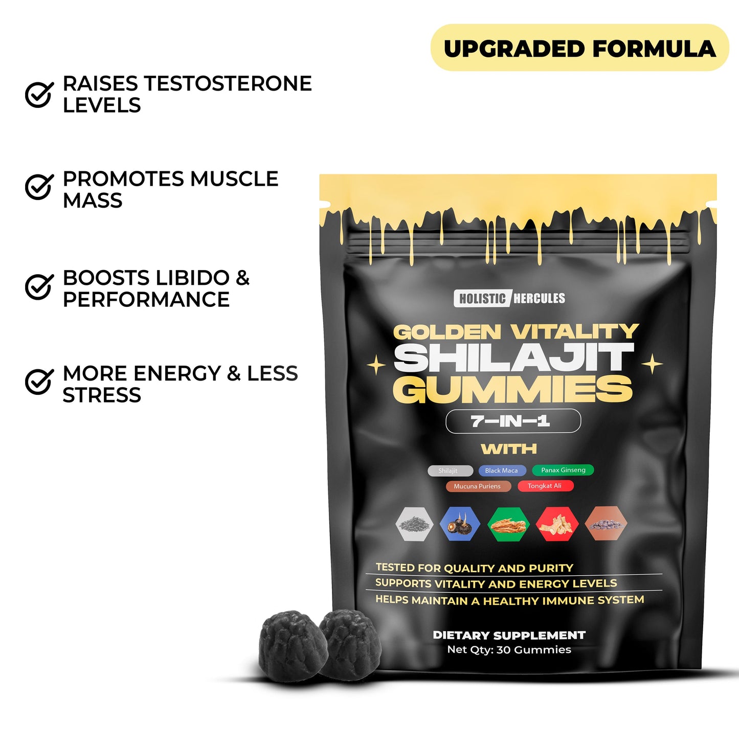 Hercules Shilajit Gummies (Subscribe & Save)