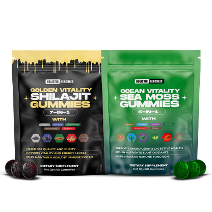 Hercules Shilajit & Sea Moss Gummies