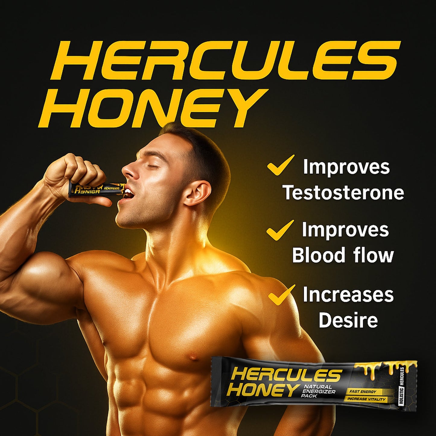 Hercules Stamina Honey Sticks™