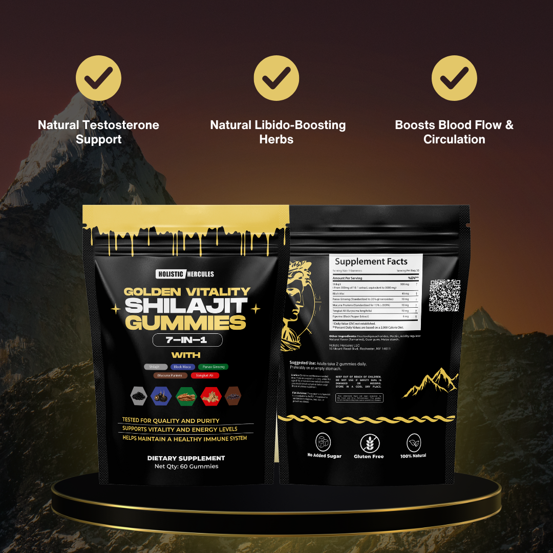 Hercules Shilajit & Sea Moss Gummies Bundle (90 Day Subscription)