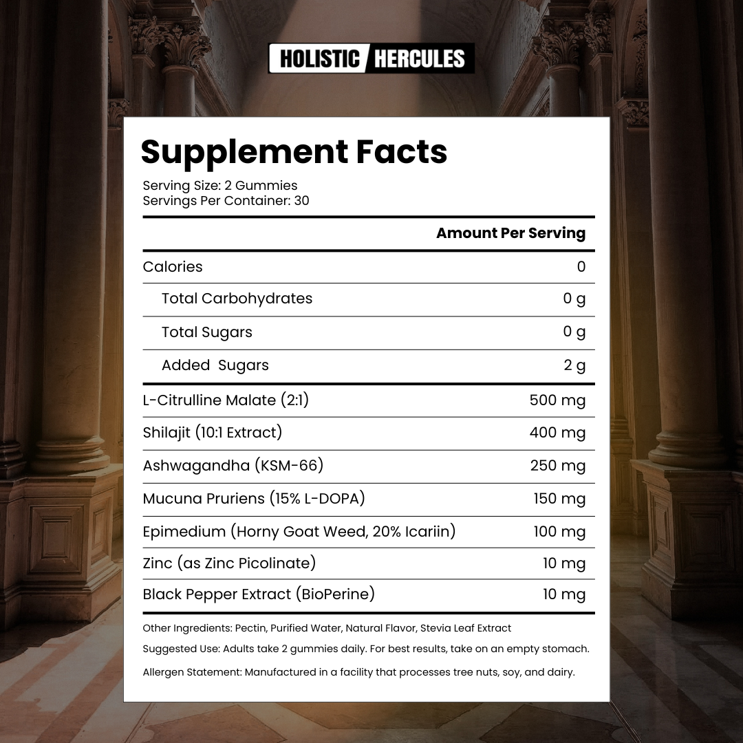 Diamond Edition Shilajit Gummies