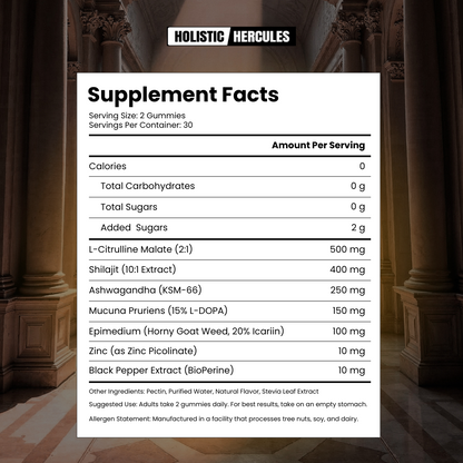 Shilajit Gummies Diamond Edition