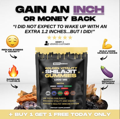 Hercules Shilajit Gummies (Exclusive Edition)