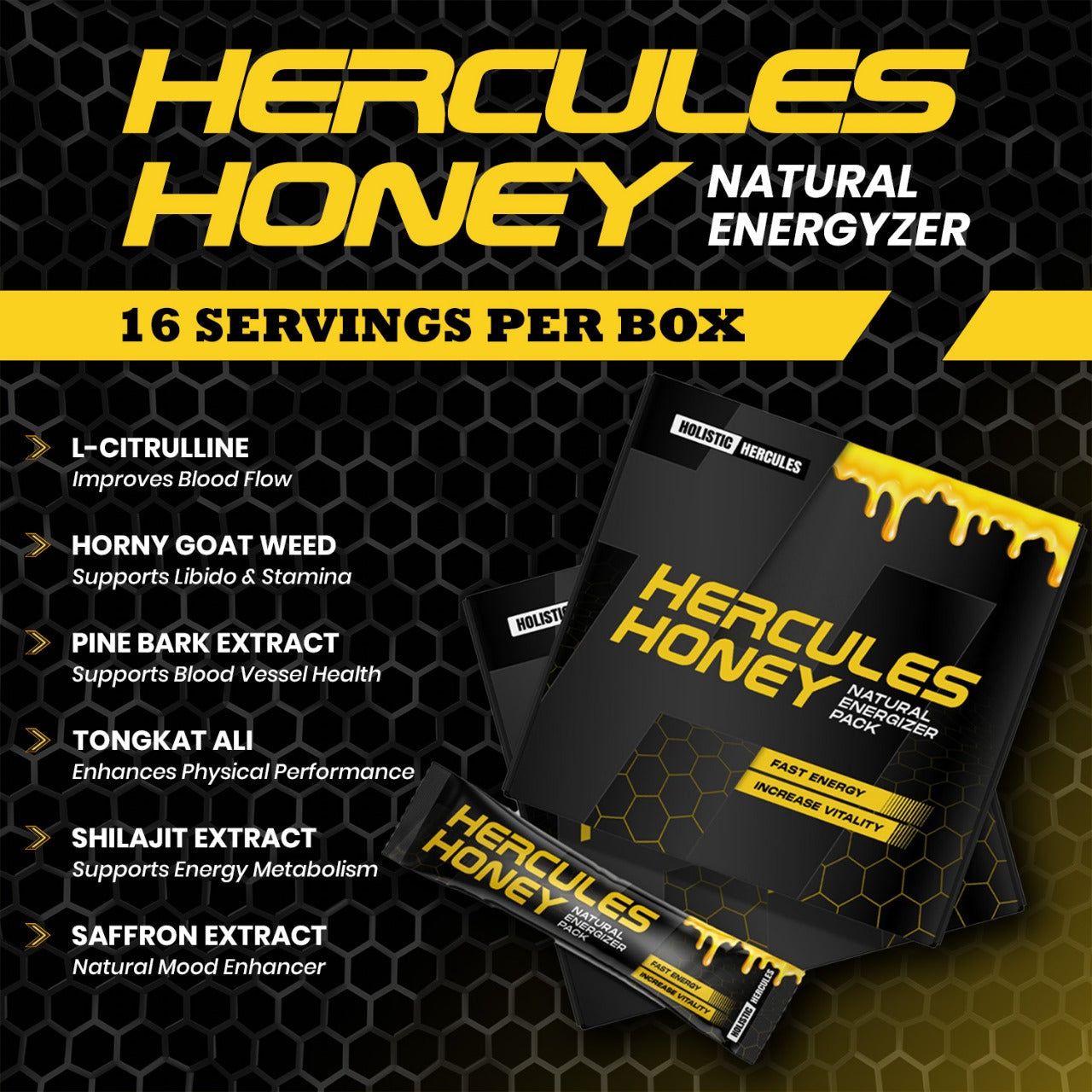 Hercules Honey Sticks™️