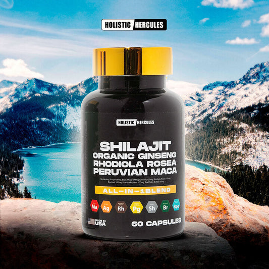 6 In 1 Shilajit Caps - RockSolid Natural Boost