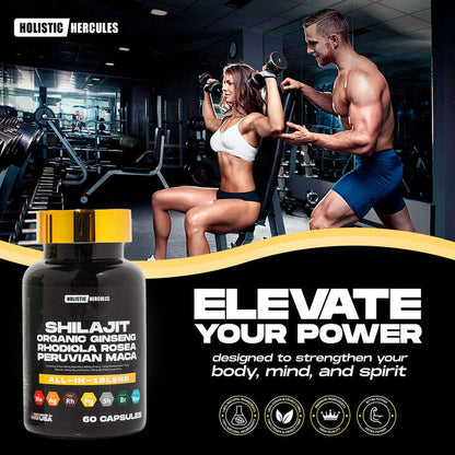 6 In 1 Shilajit Caps - RockSolid Natural Boost